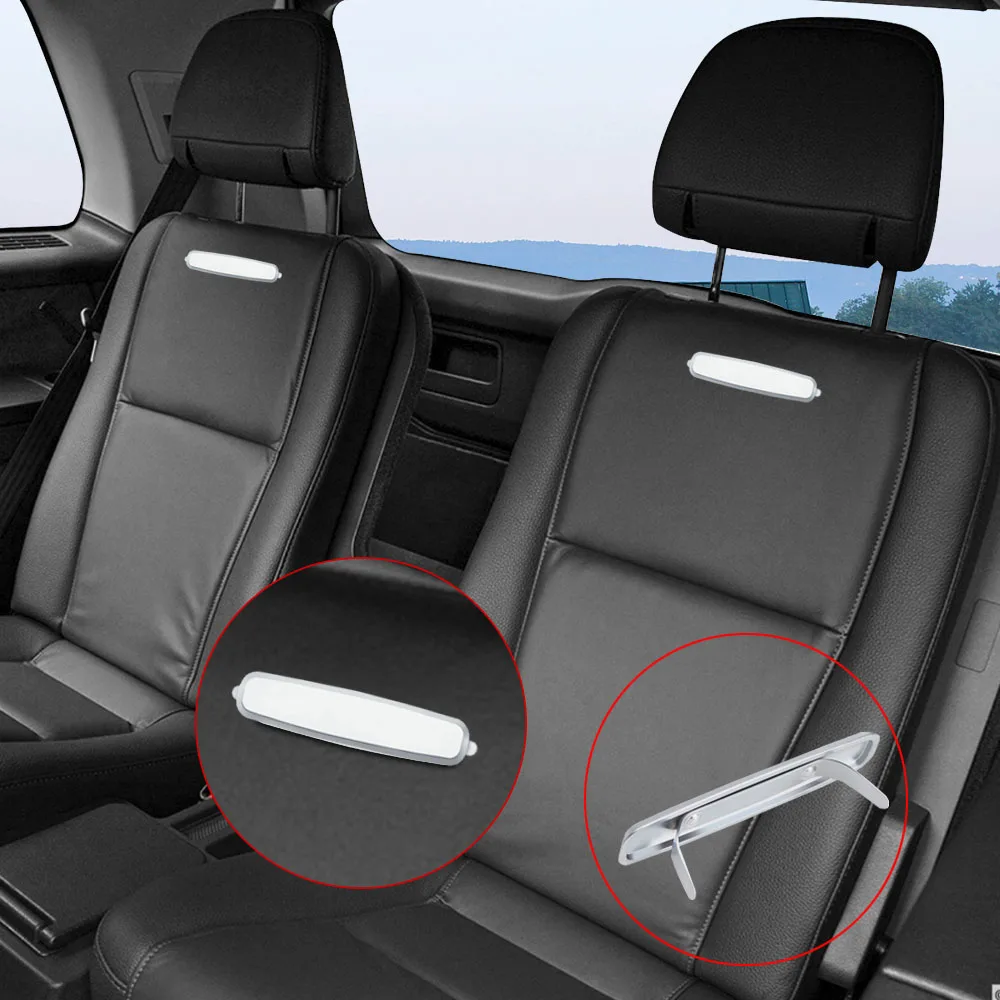 4 шт. наклейка на сиденье автомобиля для Audi A6 C6 A3 BMW E39 E60 E46 AMG Mercedes W212 peugeot 206 308 Kia GT