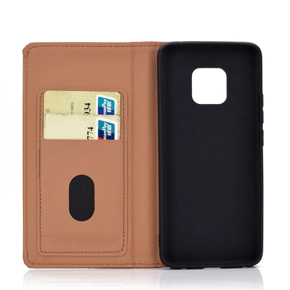 Кожаный чехол для huawei mate 30 Lite ETUI Nova 5i Pro 20 с милым котиком Магнитный Флип бумажник