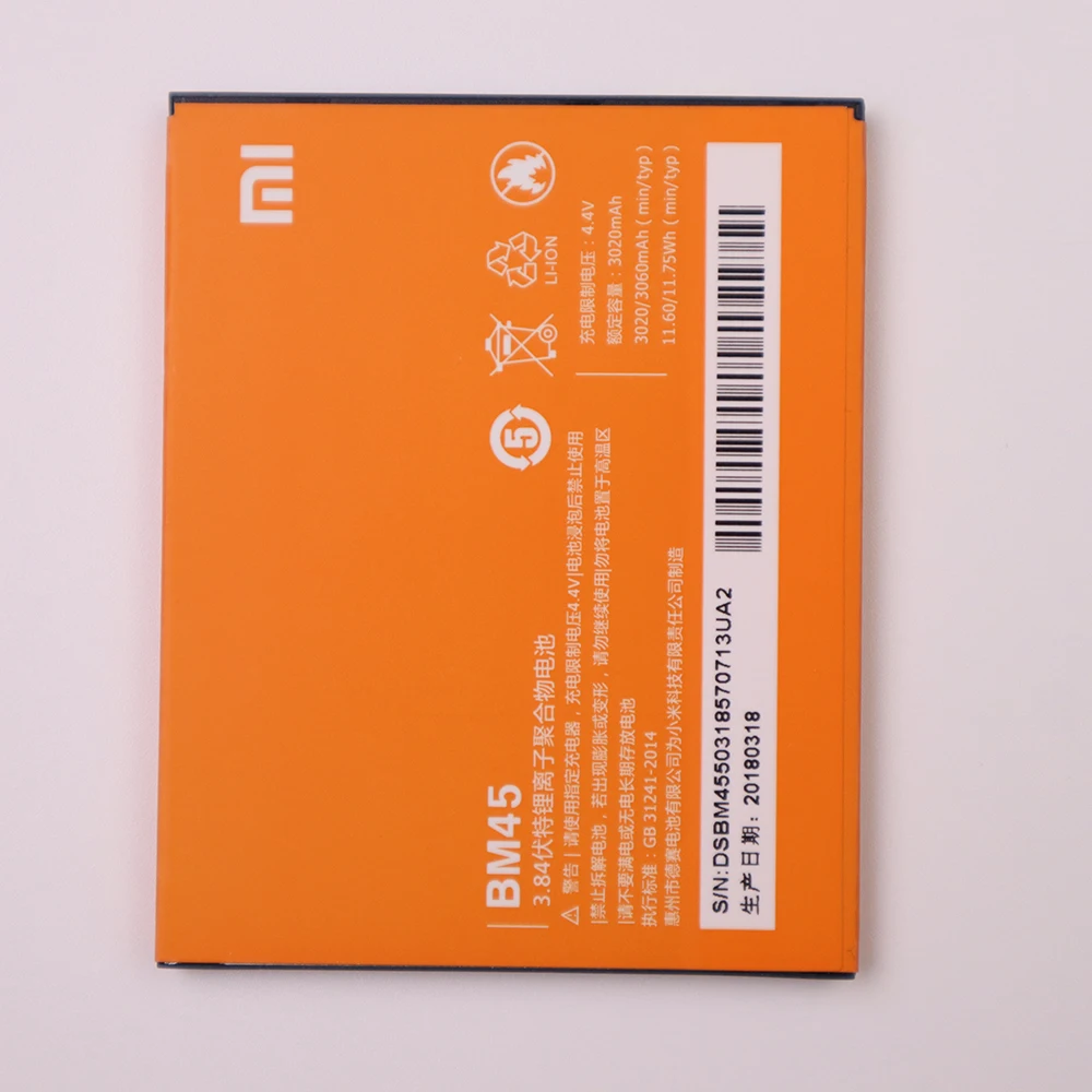 Аккумулятор XIAO MI BM45 BM20 BM40 BM41 BM42 BM44 для Xiaomi Mi Redmi Note 2/ Mi2S 2 /2A/Redmi 1S/Note1/Redmi | Мобильные