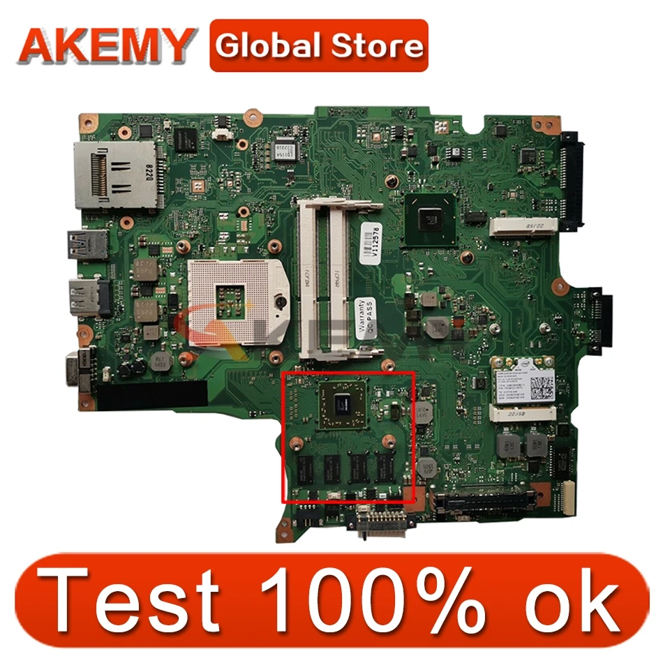 

AKEMY For TOSHIBA Satellite R850 Notebook Mainboard HM65 216-0809024 Laptop motherboard