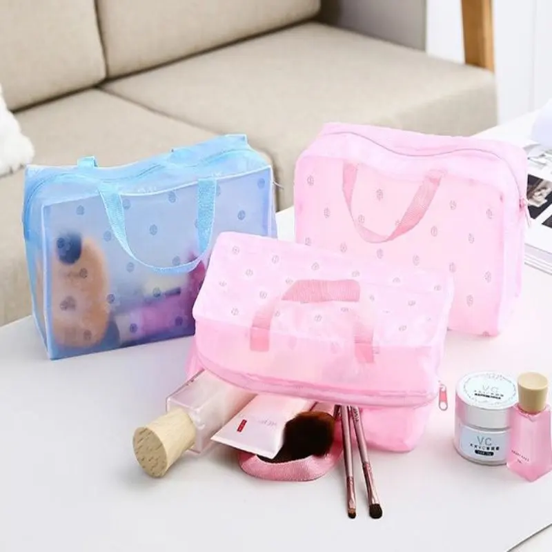 Цветочная дорожная сумка для мытья косметичка хранения с цветочным принтом