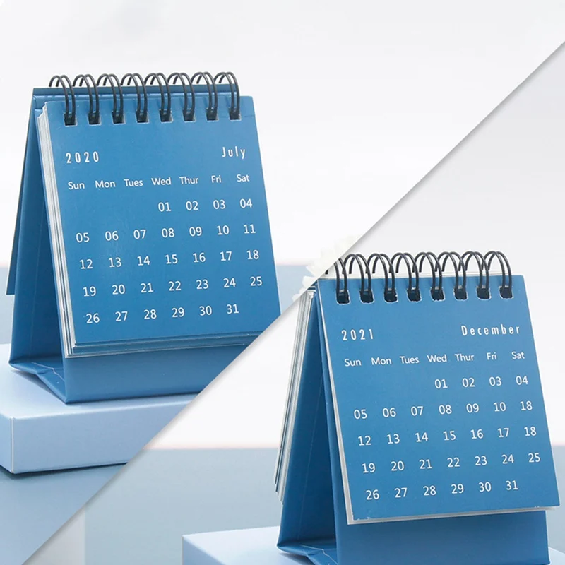 

Simple Black White Grey Series Desktop Calendar Dual Daily Schedule Table Planner Yearly Agenda Organizer Office Supplies 2021