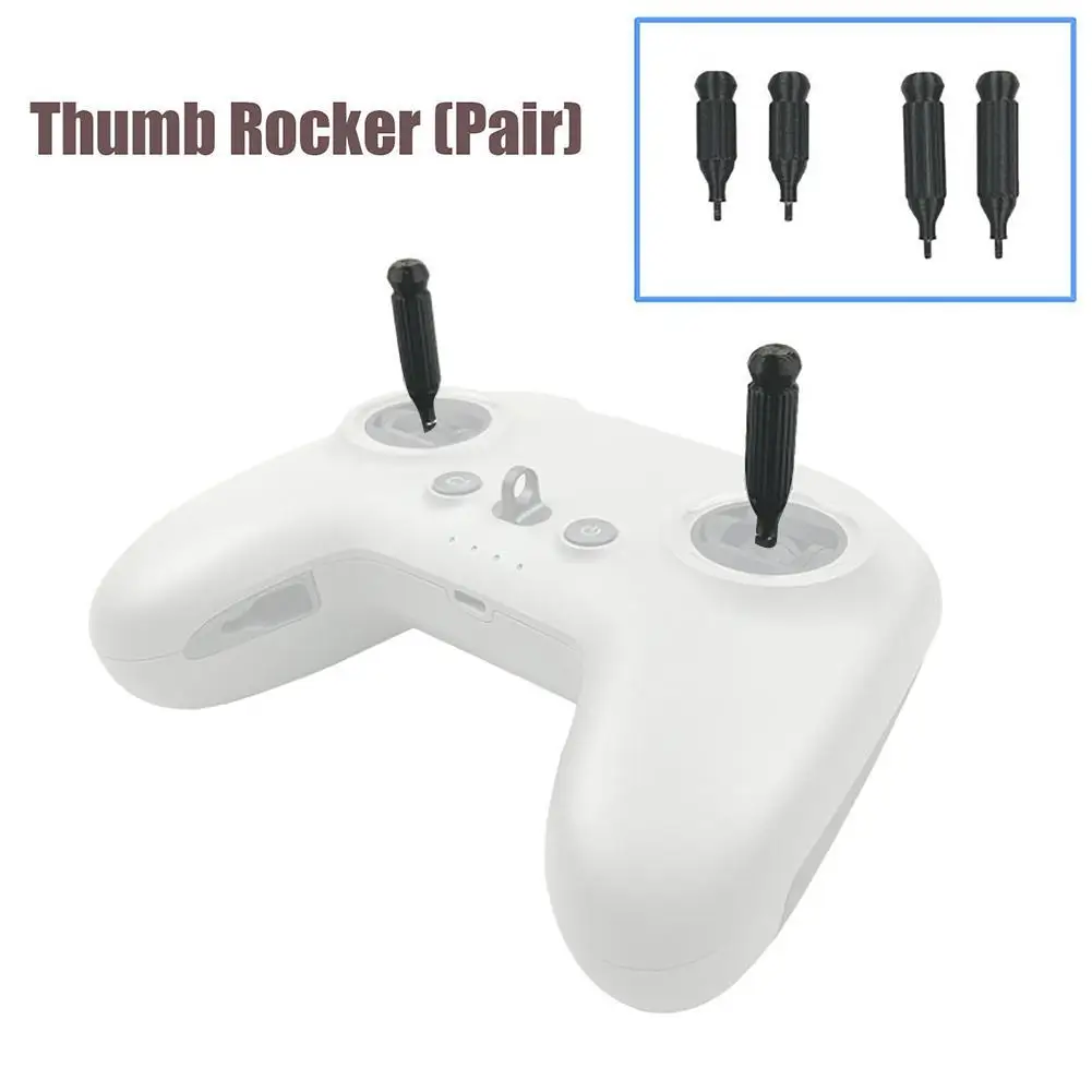 

1pair Extension Lever Joystick Thumb Rocker Stick for DJI FPV Handle Remote Control Accessories