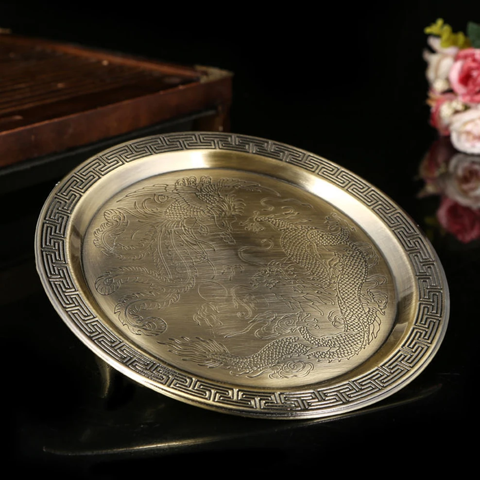 Набор из 6 предметов бронзовый чайный набор в стиле ретро чайник с