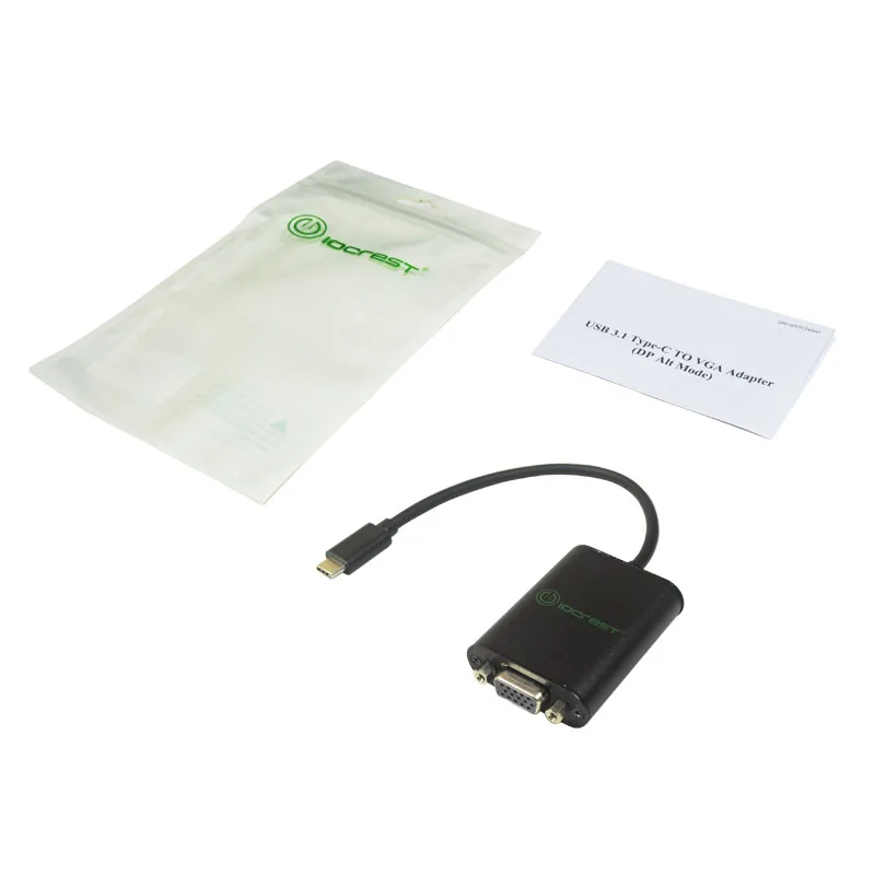 USB 3. 0 Type-C-VGA адаптер DP Alt Mode 3 1 P алюминиевый корпус для Apple Macbook | Компьютеры и офис