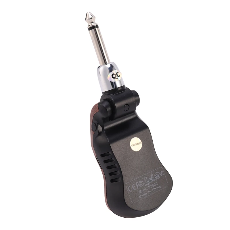 Wireless Guitar System Transmitter Receiver Set UHF 10 Channels with Clean Bluesy Flanger Tremolo Metal 5 Effects - Electric Gui | Спорт и