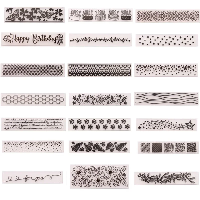 Цветы Листья тиснение папка пластиковая шаблон для скрапбукинга Сделай Сам