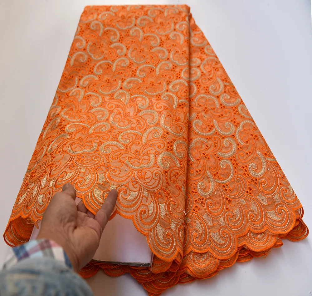 Африканская кружевная ткань из органзы ручной работы 2020 Высокое качество