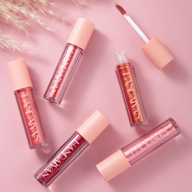 

6 Colors Non-Stick Cup Lip Gloss Kit Long-lasting and Waterproof Durable Lips Beauty Cosmetics
