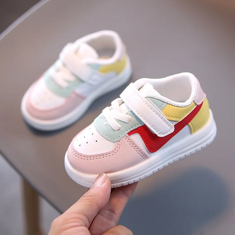 

2021 Baby Shoes Toddler Girl Boy Sport Shoe For Children Girls Baby Leather Flats Kids Sneakers Fashion Casual Infant Soft Shoes