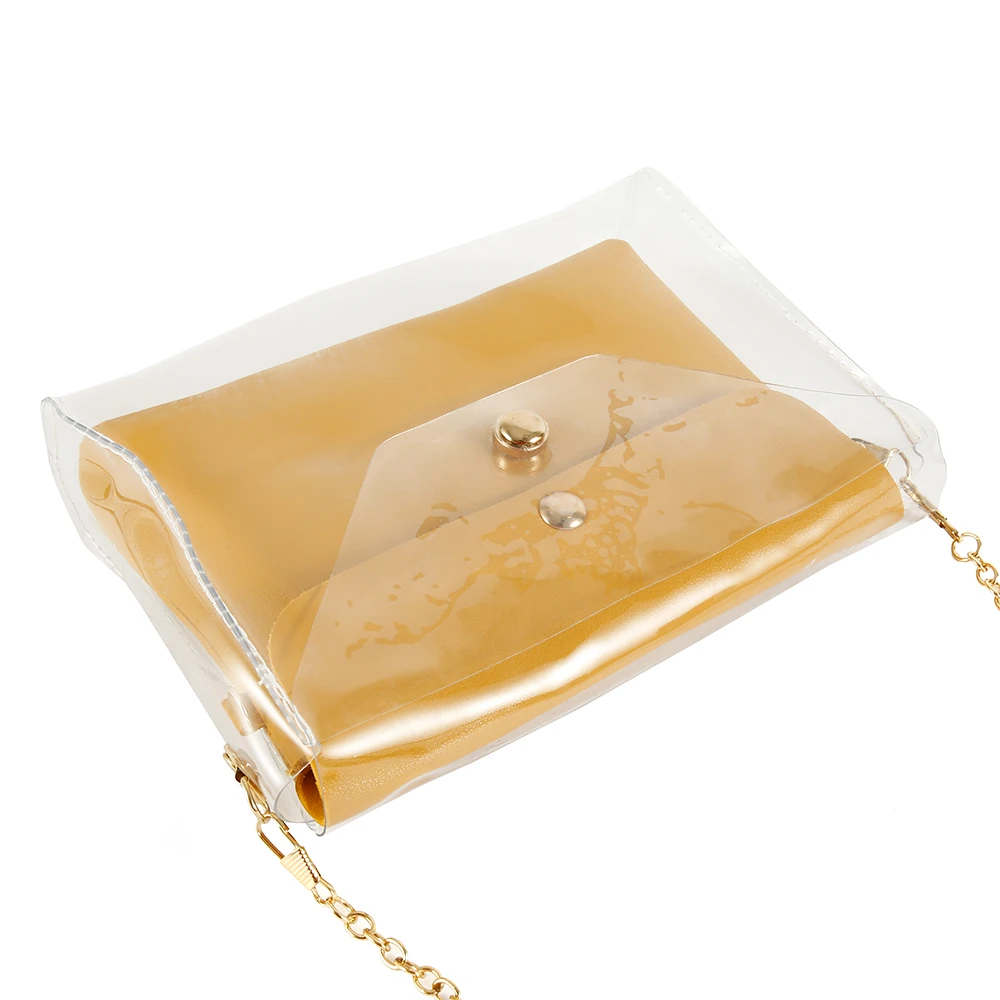 Прозрачные сумки на плечо для женщин мини-сумки сумочка сумка через клатч