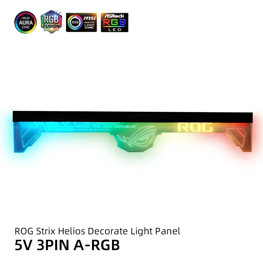 Прозрачная верхняя RGB панель для шасси ROG Strix Helios GX601 акриловый чехол украшение на
