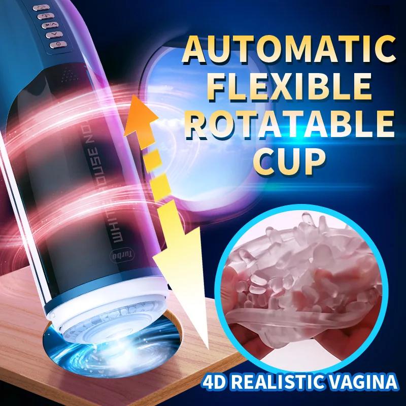 Секс-игрушки Leten для мужчин телескопический Интеллектуальный Голос