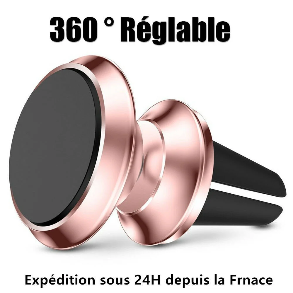 

SUPPORT UNIVERSEL AIMANT MAGNETIQUE VOITURE SMARTPHONE TELEPHONE IPHONE SAMSUNG