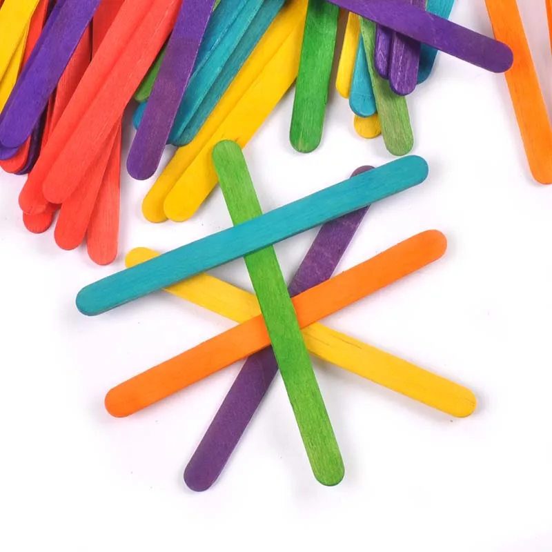 Палочка для мороженого из натурального дерева 50 шт./лот