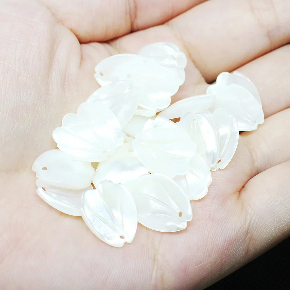 Модные ювелирные изделия в форме листьев цвет: белый желтый и розовый DIY для