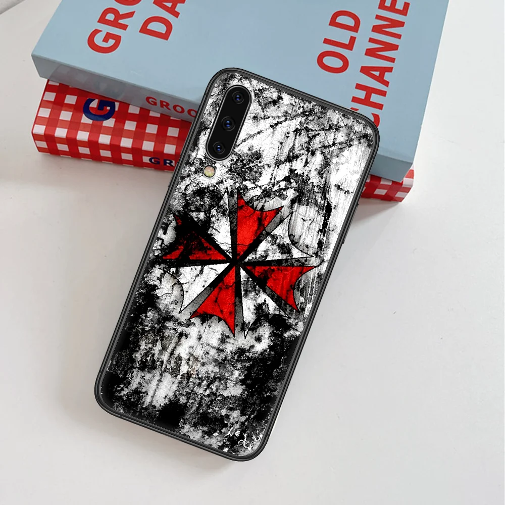 

Umbrella Corporation Phone Case For Samsung Galaxy Note S 8 9 10 20 Plus E Lite Uitra black Cover Trend Etui Tpu Shell Soft Back
