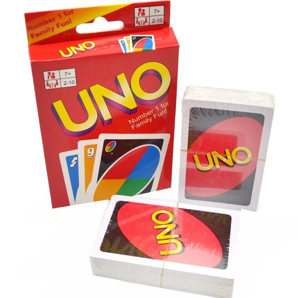 UNO настольная карточная игра игры для детей компании и взрослых семейный досуг