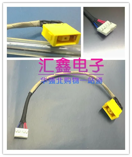 

DC Power Jack with cable For lenovo FLEX 2-14 FLEX2-15 laptop DC-IN Flex Cable
