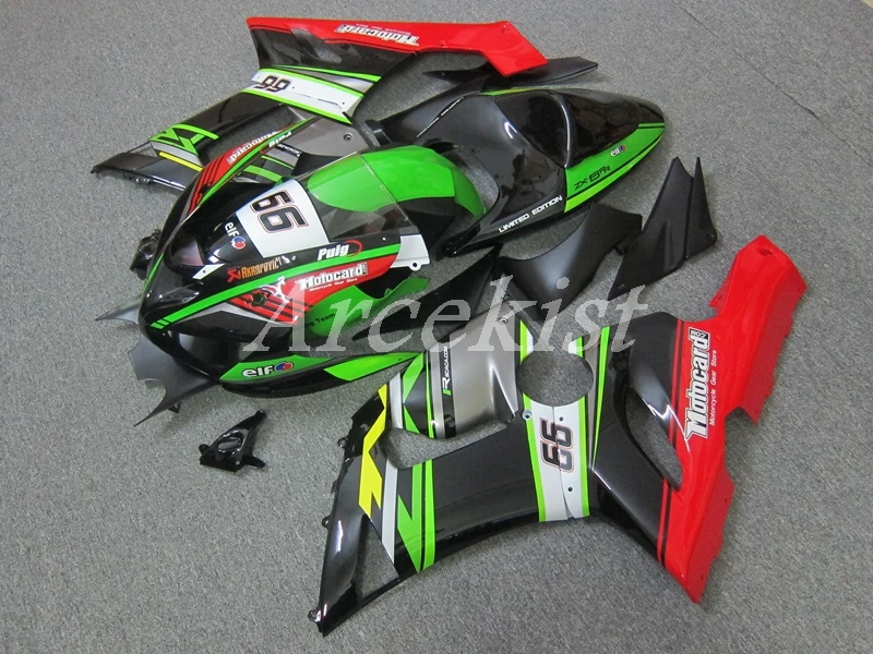 

Новый комплект обтекателей для мотоцикла ABS, подходит для kawasaki Ninja ZX6R 636 2005 2006 05 06 6R, искусственный корпус, бесплатно