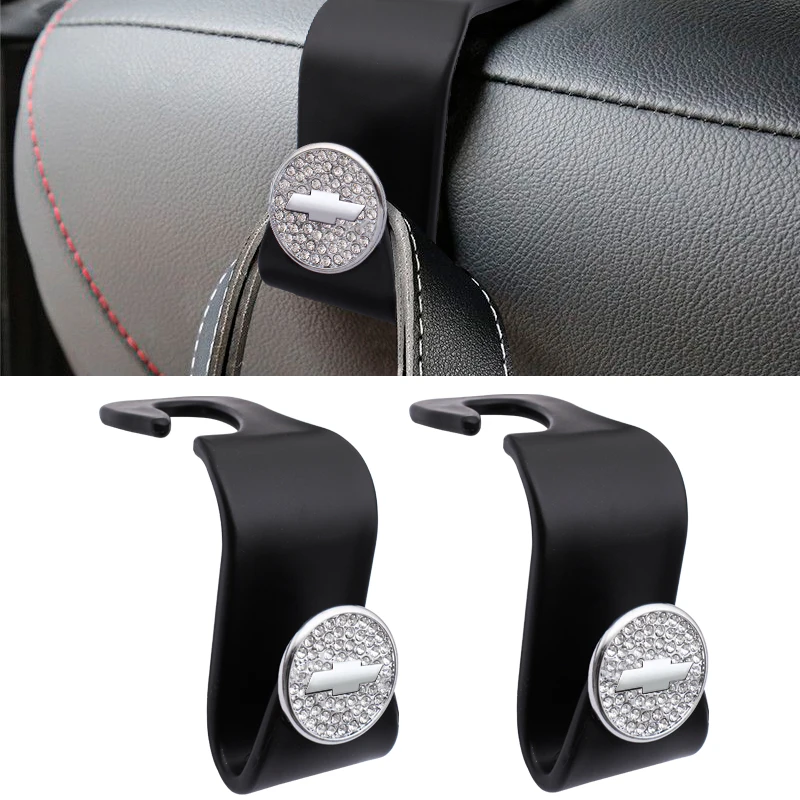 

1pcs Car Seat Back Hooks Portable Hanger Holder Storage For Chevrolet Captiva Colorado Cruze Spark Malibu Trax Aveo Accessories