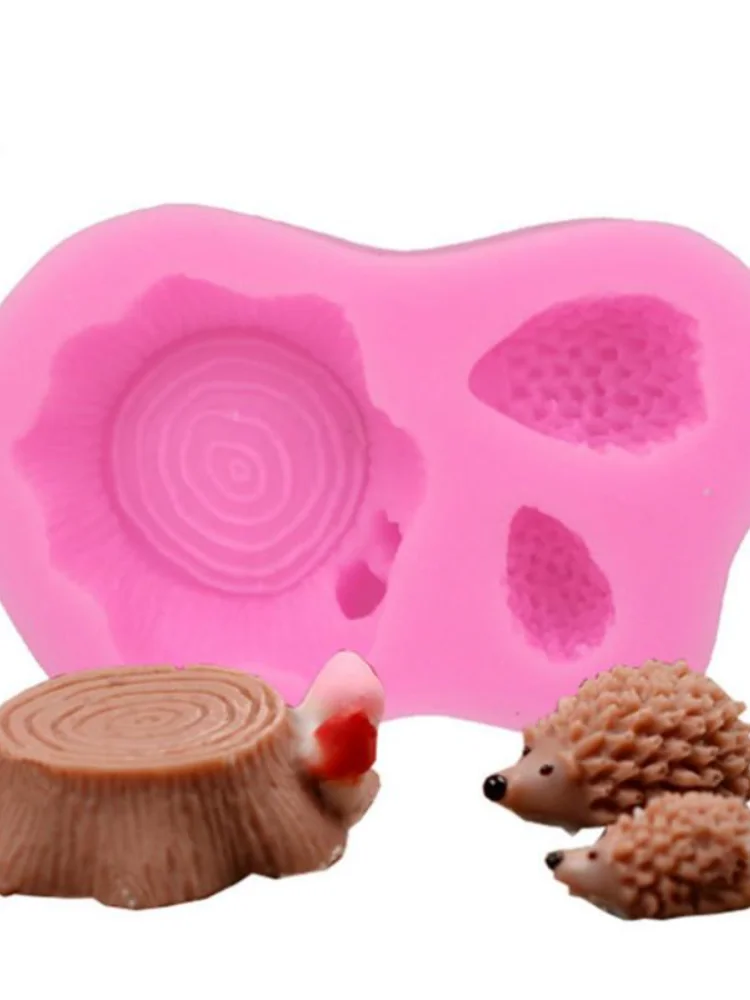 

Силиконовая форма для торта "Белка на пне"