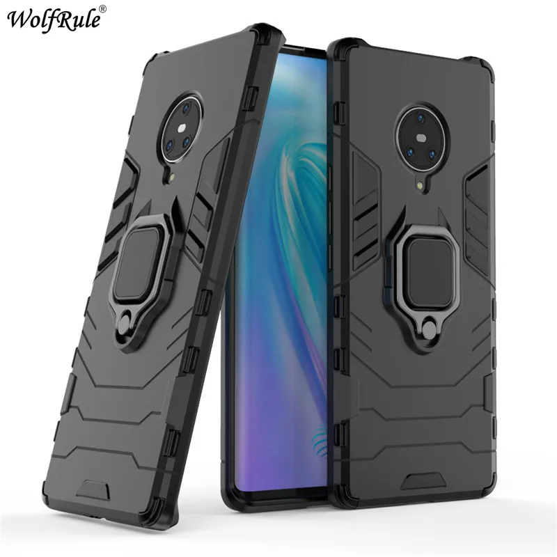 ДЛЯ ViVo Nex 3 чехол бампер кольцо держатель Броня Защитная твердая задняя крышка для