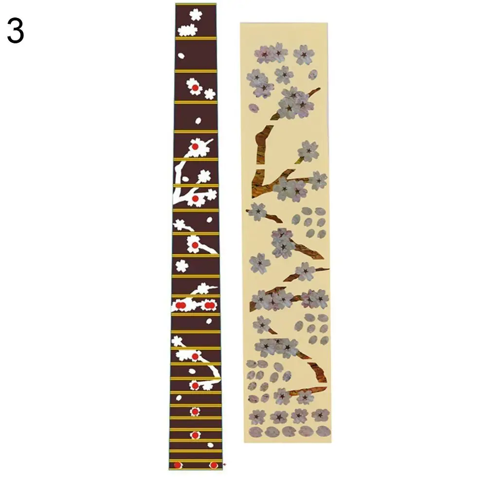 cartoon katze pfote gitarre aufkleber griffbrett marker form ultra dünne für elektrische akustische klassische für gitarre ukulele teil
