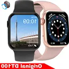 Смарт-часы IWO 13 Pro DT100 для мужчин и женщин, умные часы с Bluetooth и динамическим циферблатом, 1,75 дюйма, HD, Full Screen, женские, с вращающейся кнопкой