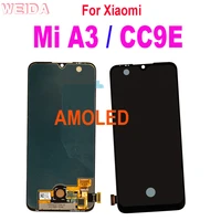 6 09 super amoled lcd for xiaomi mi a3 lcd display mi cc9e touch screen digitizer assembly replacement for xiaomi mi a3 display