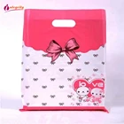 Целостность 15*20 см20*25 см 50-25 шт. свадебный подарок бутик подарок покупки упаковка пластиковые сумки с ручками ювелирные изделия пластиковая упаковка