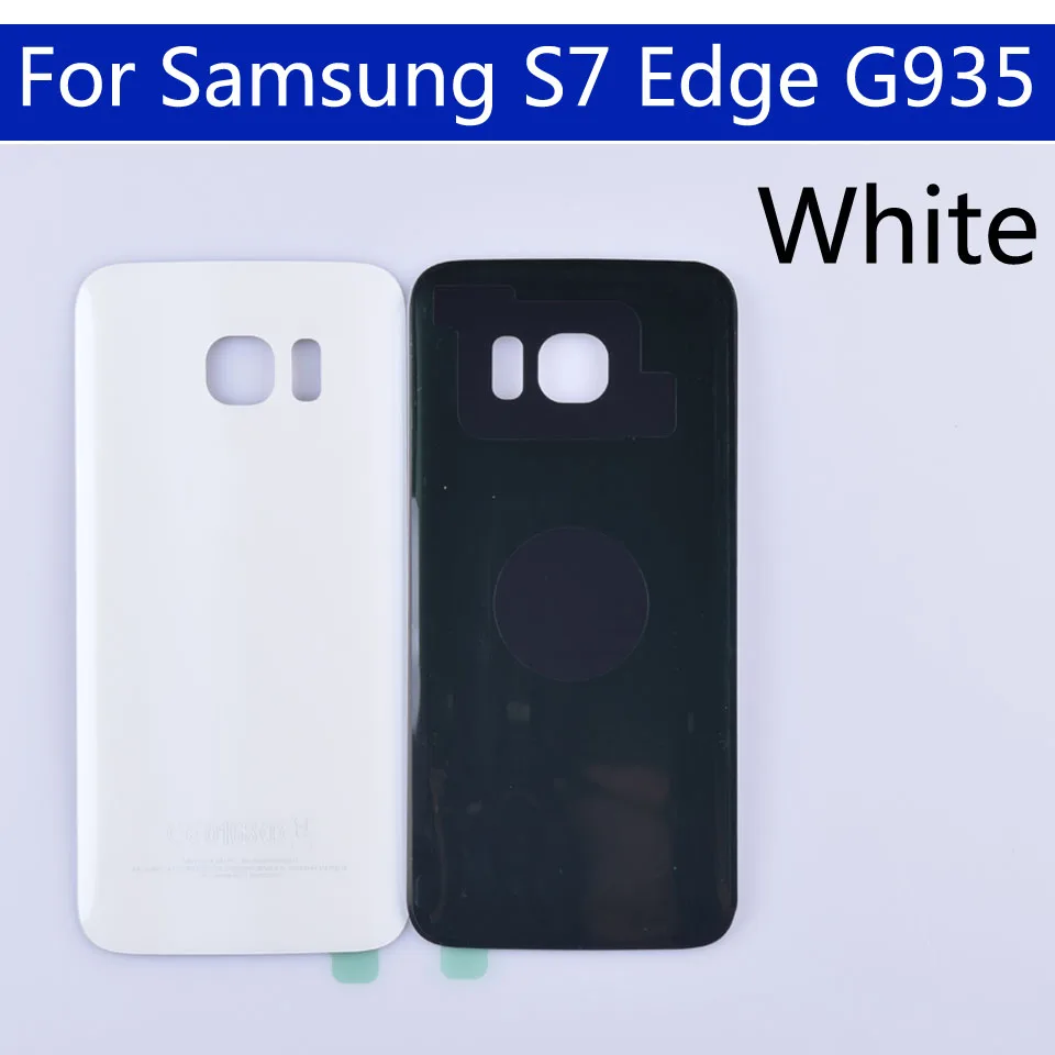 S7Edge задняя крышка батарейного отсека для samsung Galaxy S7 Edge G935 G935F SM-G935F G935FD G935A задняя крышка батарейного отсека Замена дверного чехла