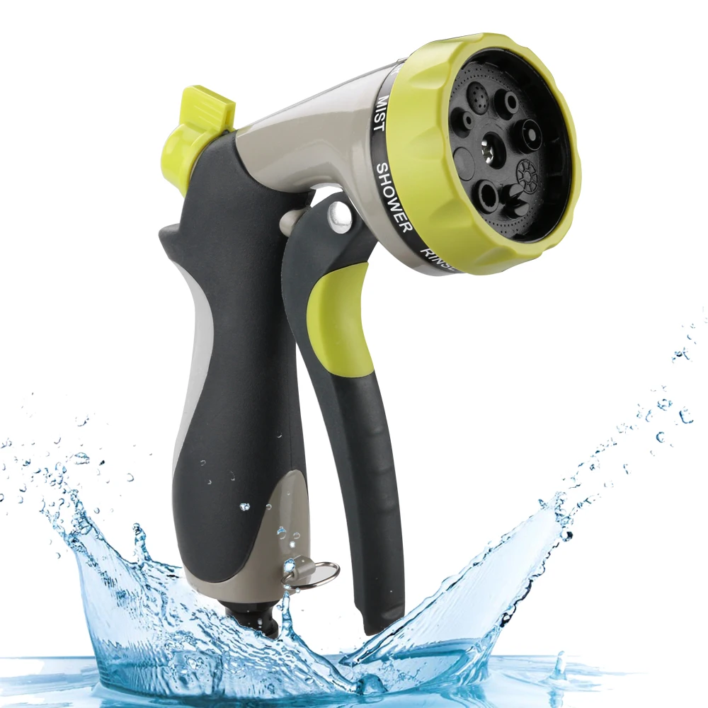 Поливочный пистолет насадка на садовый шланг сопло Регулируемый распылитель