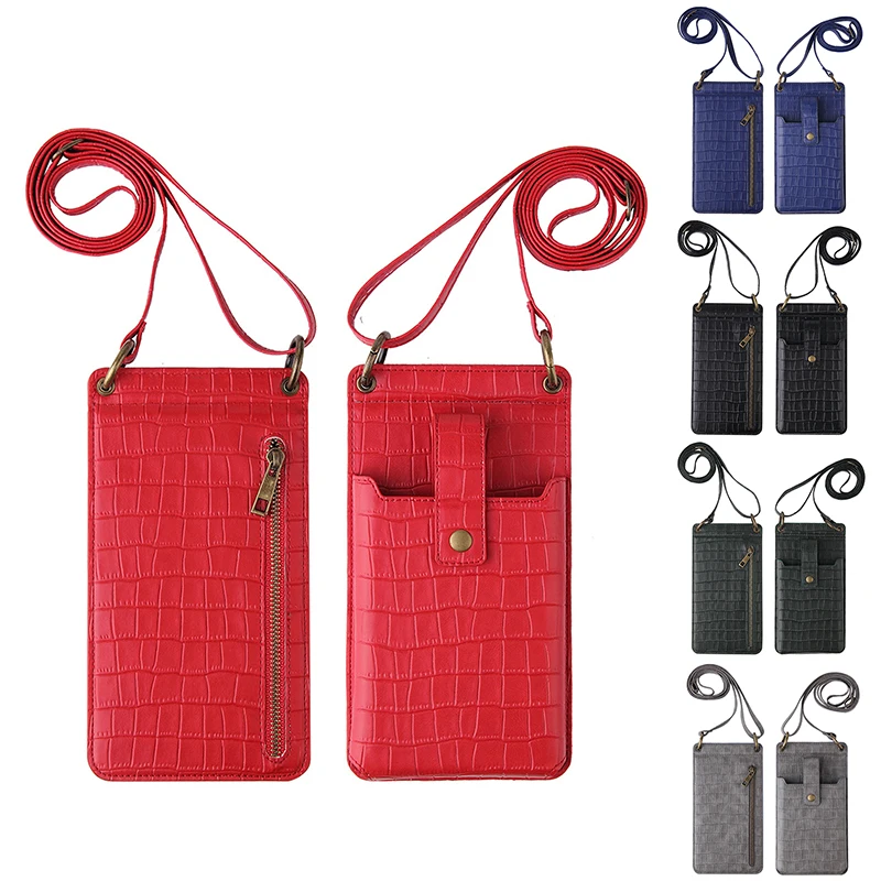 

Women's Shoulder Phone Bag Fashion Pu Leather Casual Female Crossbody Messenger Bags Ladies Wallet Purse Bolso Mujer