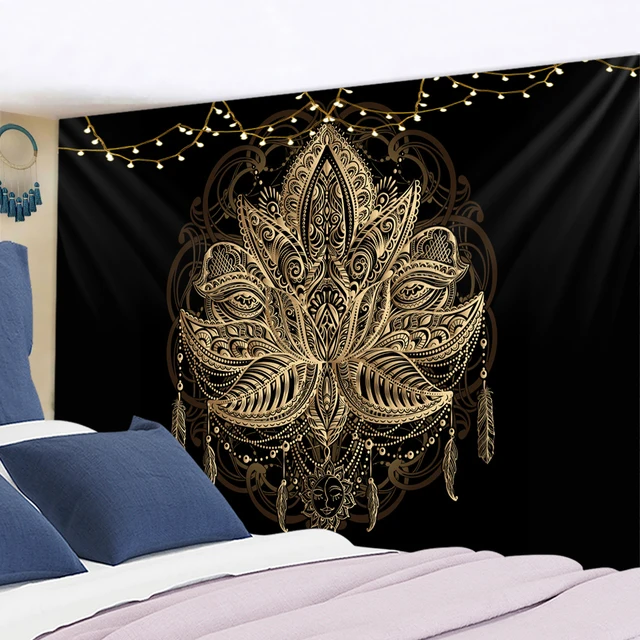 

Psychedelic Wall Tapestry Boho Mandala eye Tapestry Wall Hanging Hippie background cloth Wall Art Decor for Bedroom Living Room