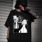 Футболка мужская с коротким рукавом, аниме Токийский призрак, Харадзюку