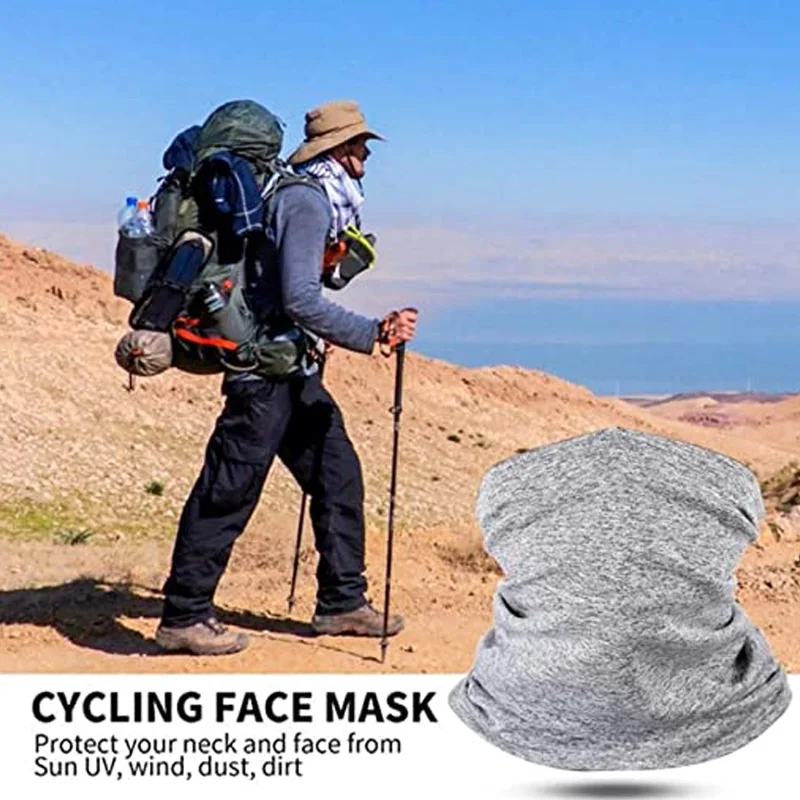 Новинка 2 шт. Универсальная повязка на шею для лица голову шарф головной убор с