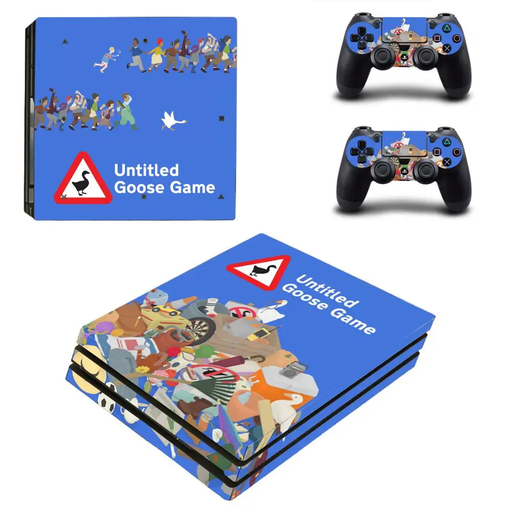 Фото Untitled Goose игра PS4 Pro наклейка s PS 4 виниловая игровая станция для playstation консоль и Untitled Goose игра PS4 Pro наклейка s PS 4 виниловая игровая станция для playstation консоль и