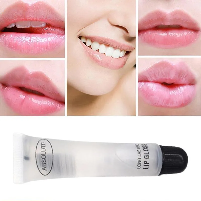 

18ML Transparent Lip Plumper Oil Cute Shiny Lip Balm Waterproof Moisturizing Women Sweatproof Lip Nourish Clear Lip Base Gl N4G1