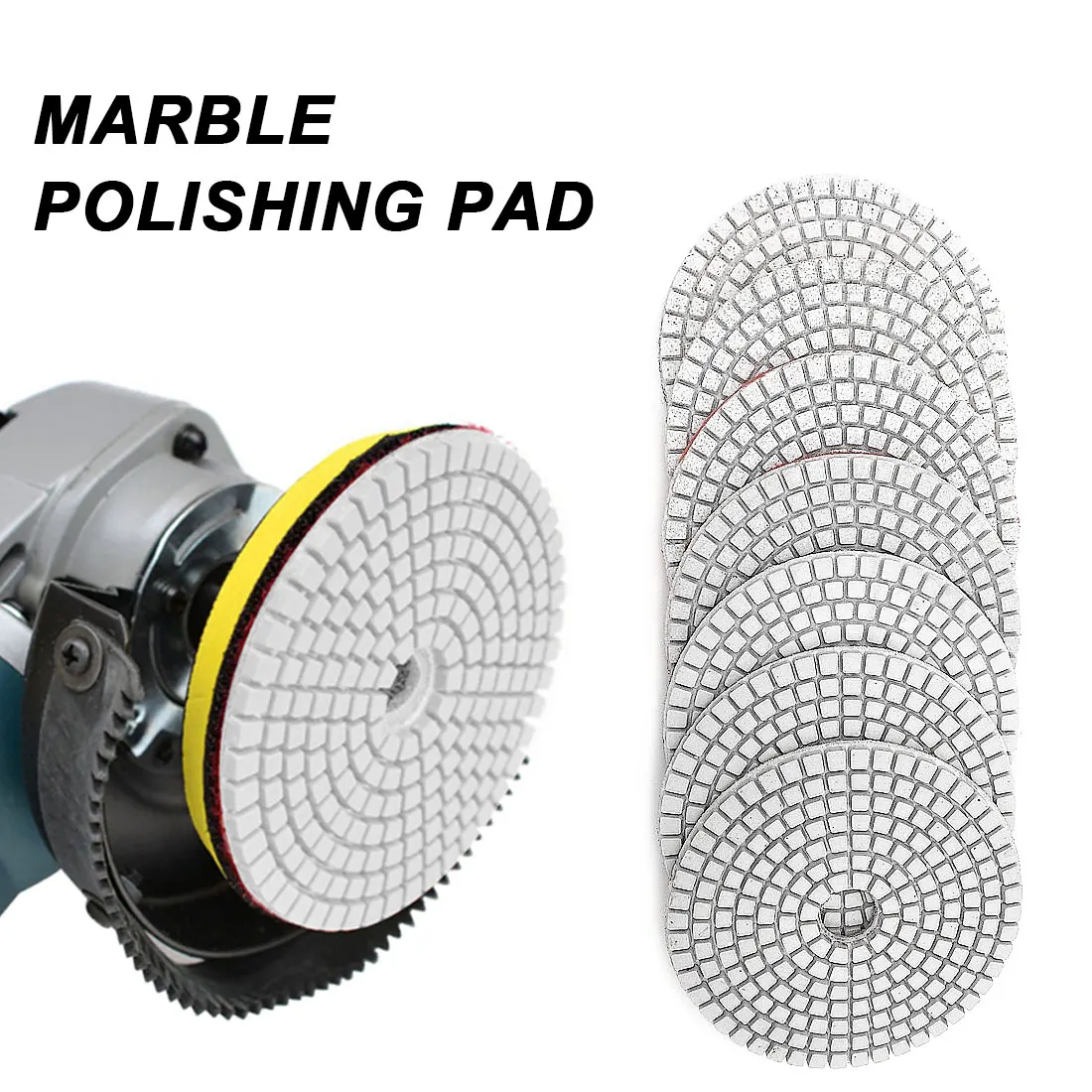 

Wet Diamond Polishing Pads 3inch/ 4inch Sanding Grinding Disc Tile Marble Granite Polisher Flexible Stone Ceramic Hand Tools
