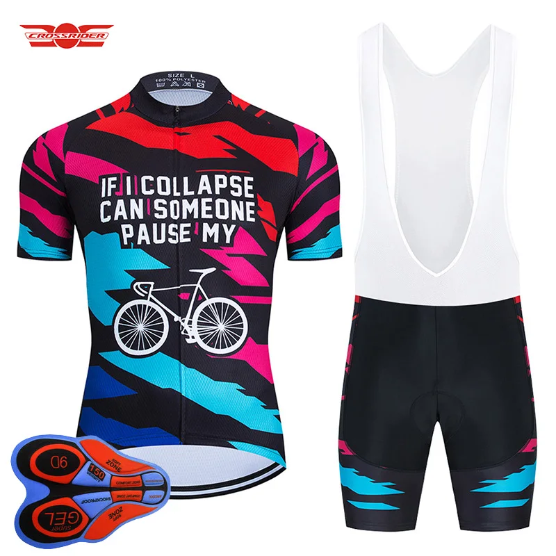 

2023 New Cycling Jersey 9D Gel Set Mens Cycling Wear Bike Clothes Bicycle Clothing MTB Uniform Cycling Clothing Cycling Suit