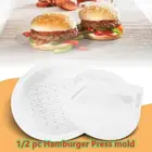 Экологичный круглый пресс для гамбургеров, АБС-пластик, форма для гамбургеров, мяса, говядины, гриля, бургеров, форма для котлет, кухонные инструменты для мяса