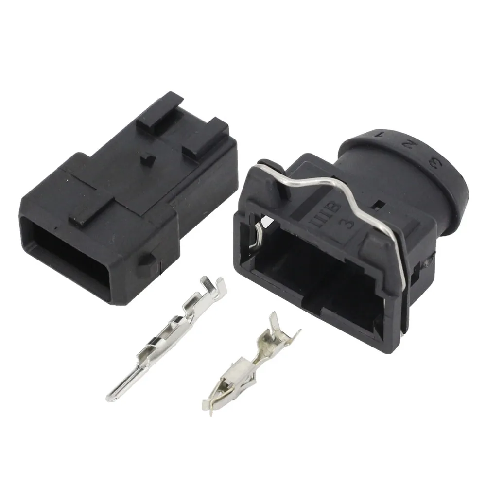 3 контактный женский и мужской разъем для электрического провода не