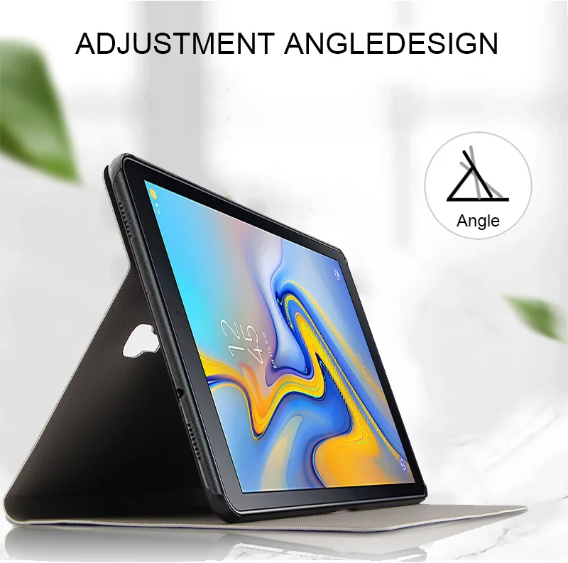 Чехол подставка из искусственной кожи для samsung galaxy tab a 10 5 SM t590 T595 T597|Чехлы