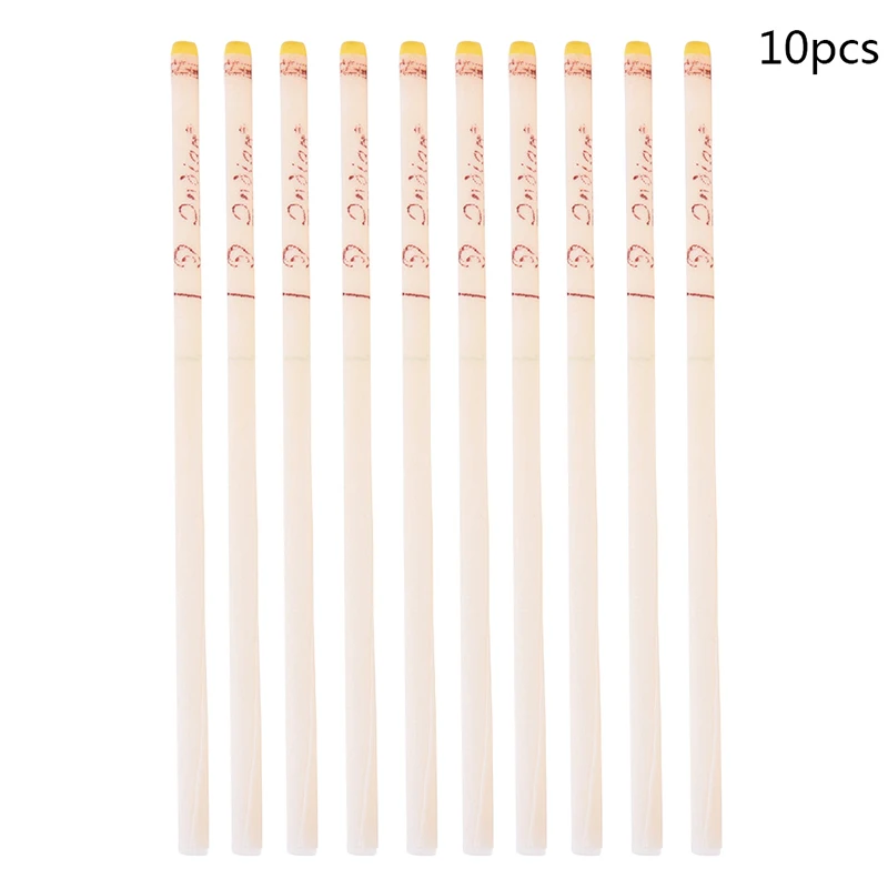 

10Pcs/lot Earwax Candles Ear Wax Cleaner Removal Indian Coning Fragrance Ear Candles Healthy Care Ear Care Random Color