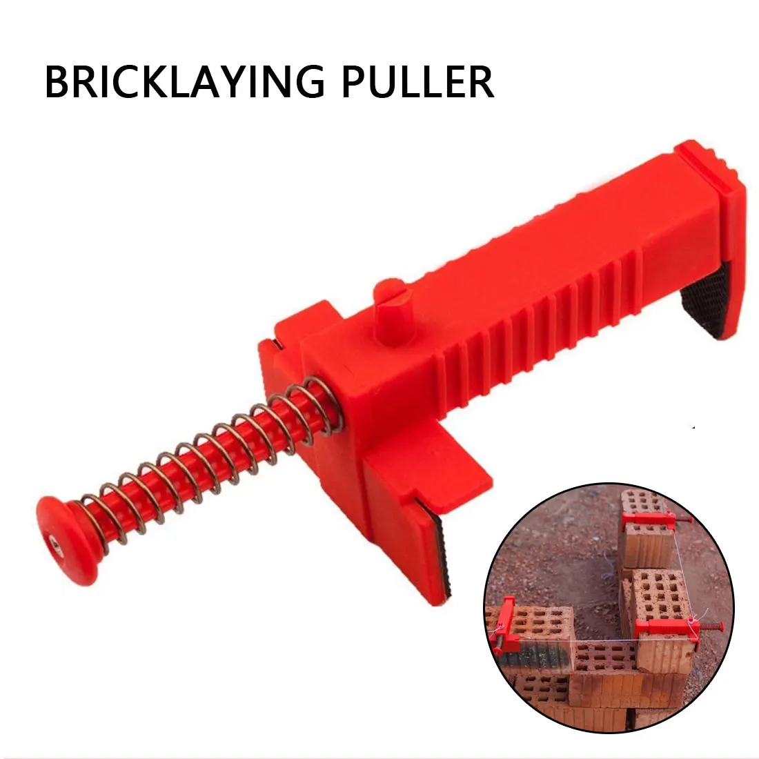

2pcs Liner Wall builder building wire frame brick Liner Runner Wire Drawer Bricklaying Tool Fixer for Building Construction