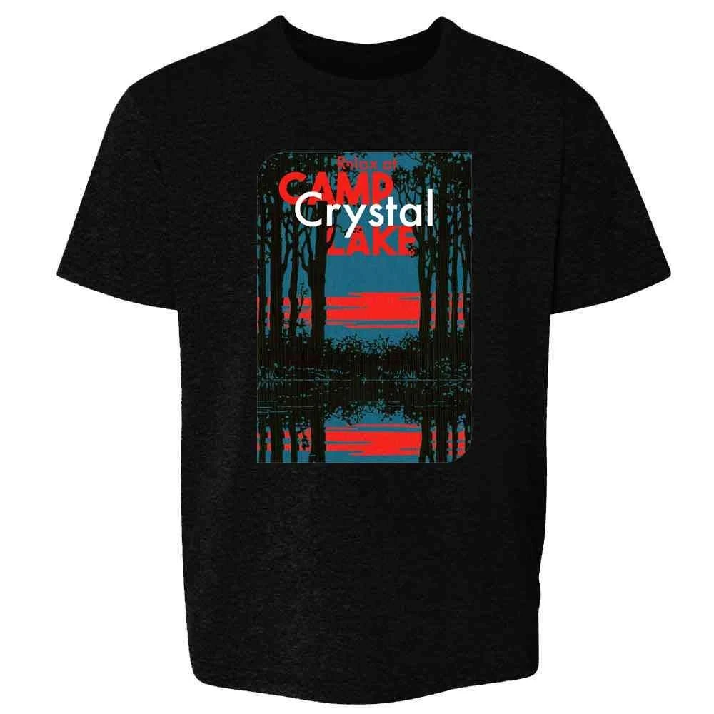 

69Camp Crystal Lake Counselor Horror Movie Vintage Youth Kids Girl Boy Tshirt