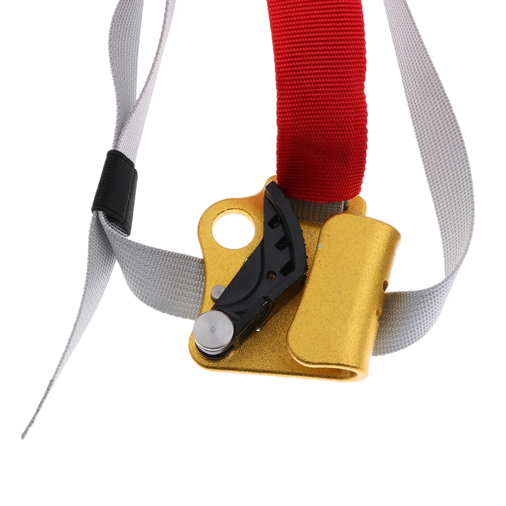 

Safety Climbing Mountaineering Tree Arborist Left Foot Ascender Riser Boot Mounted Device Maintain Tension on Rope