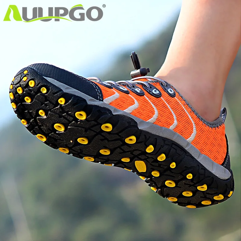 Summer Hiking Shoes Men Outdoor Trekking Shoes Women Anti-Skid Climbing Aqua Breathable Sneakers Tracking Camping Sports Shoes