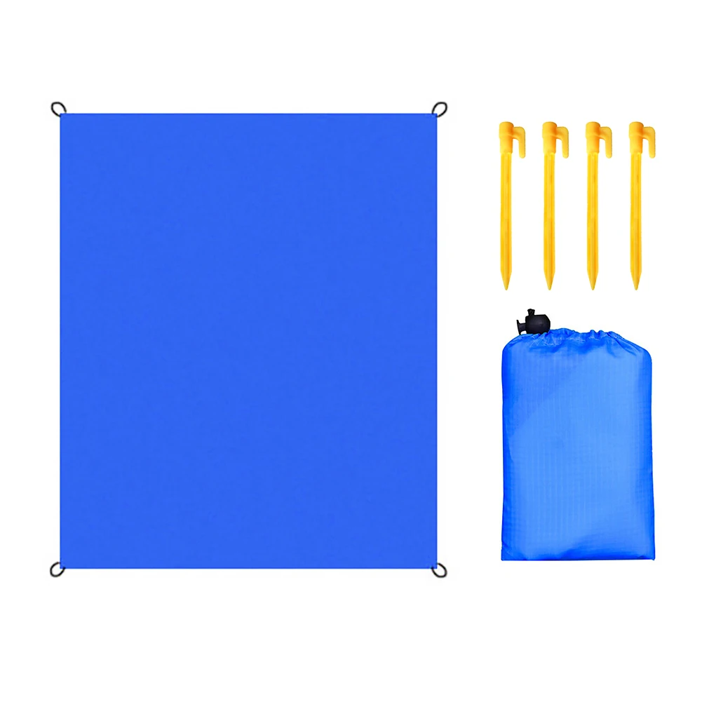 

Picnic Blanket Foldable Waterproof With Storage Bag Mat Party Portable Outdoor Camping Large Hiking Beach Sand Proof Non Slip